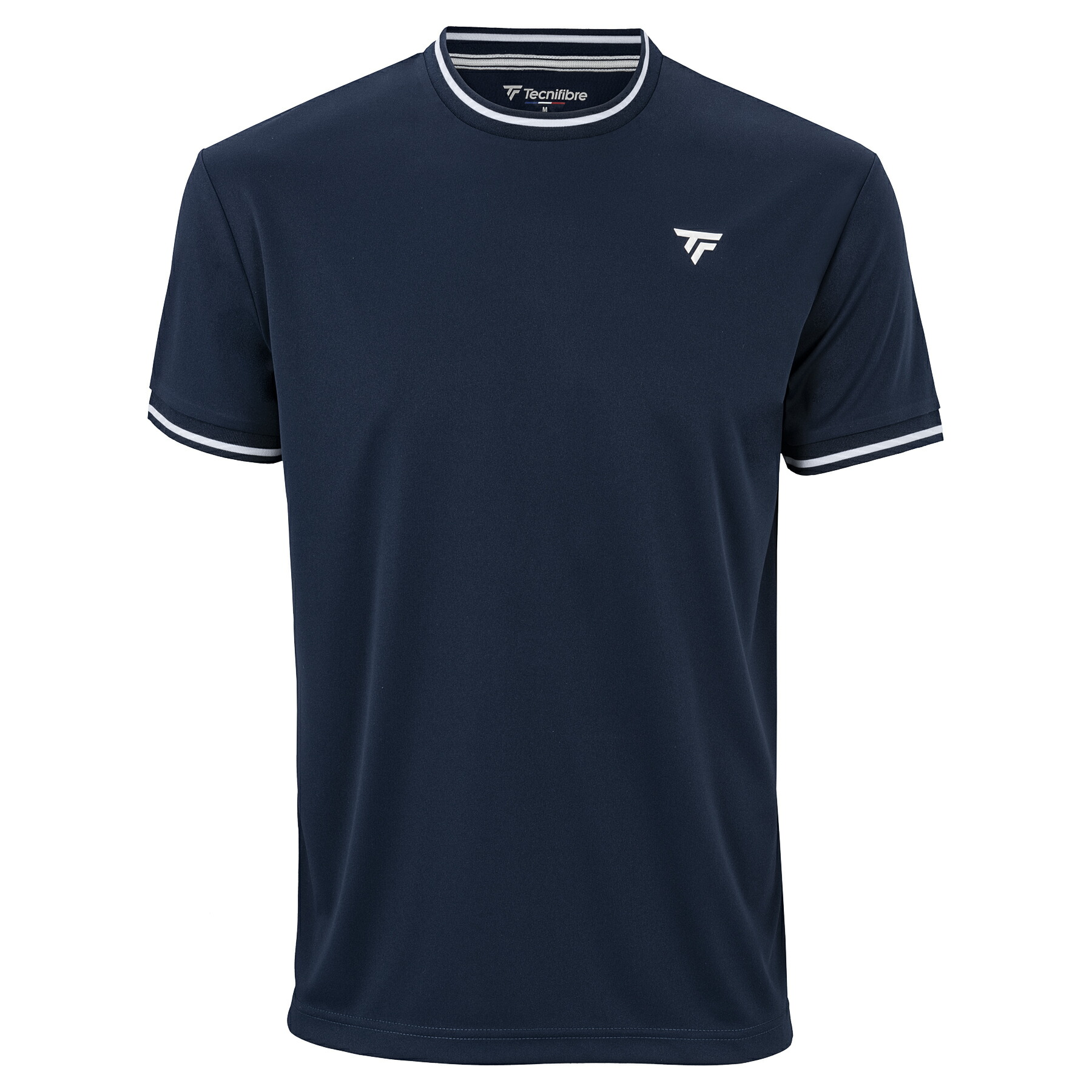 Tecnifibre テクニファイバー TEAM TECH TEE MARINE 成人男性用 運動競技御召しもの