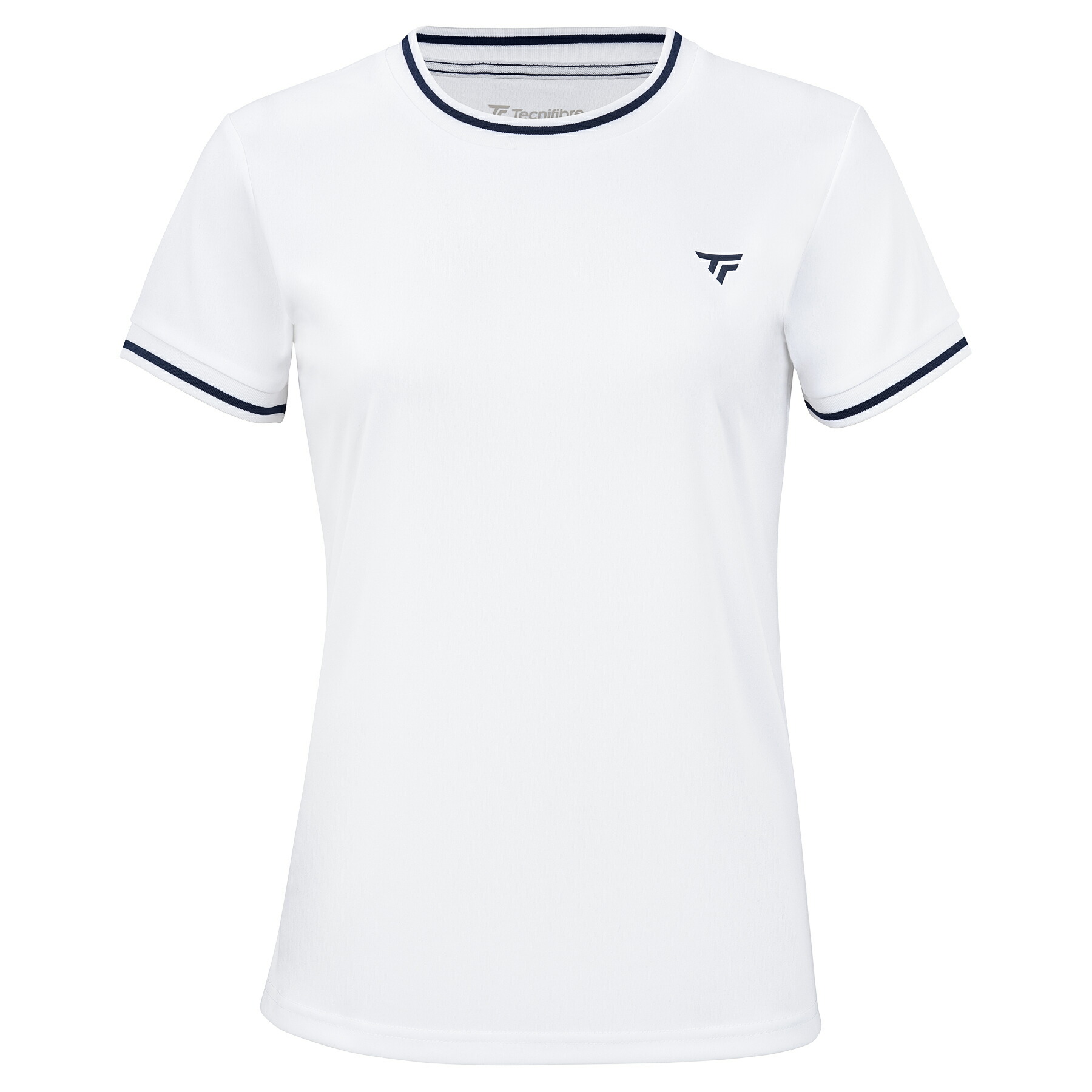 Tecnifibre テクニファイバーW. TEAM TECH TEE WHITE 亭主もち用 運動競技御召しもの
