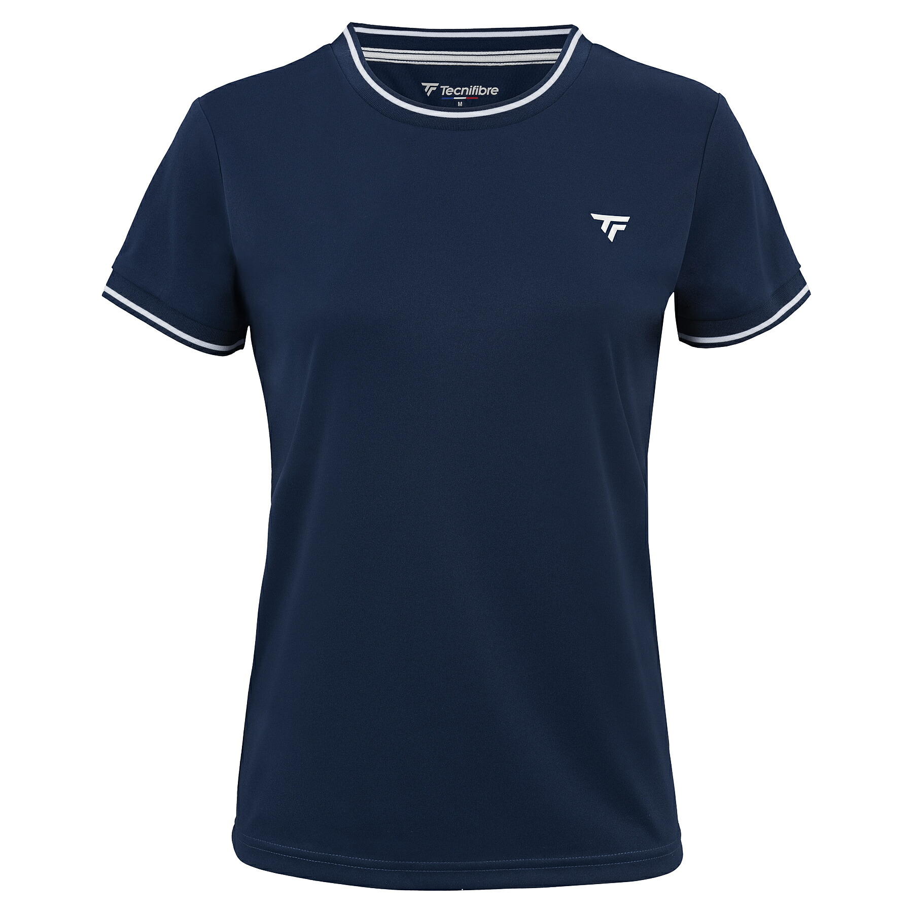 Tecnifibre テクニファイバー W.TEAM TECH TEE MARINE 亭主もち用 運動競技御召しもの