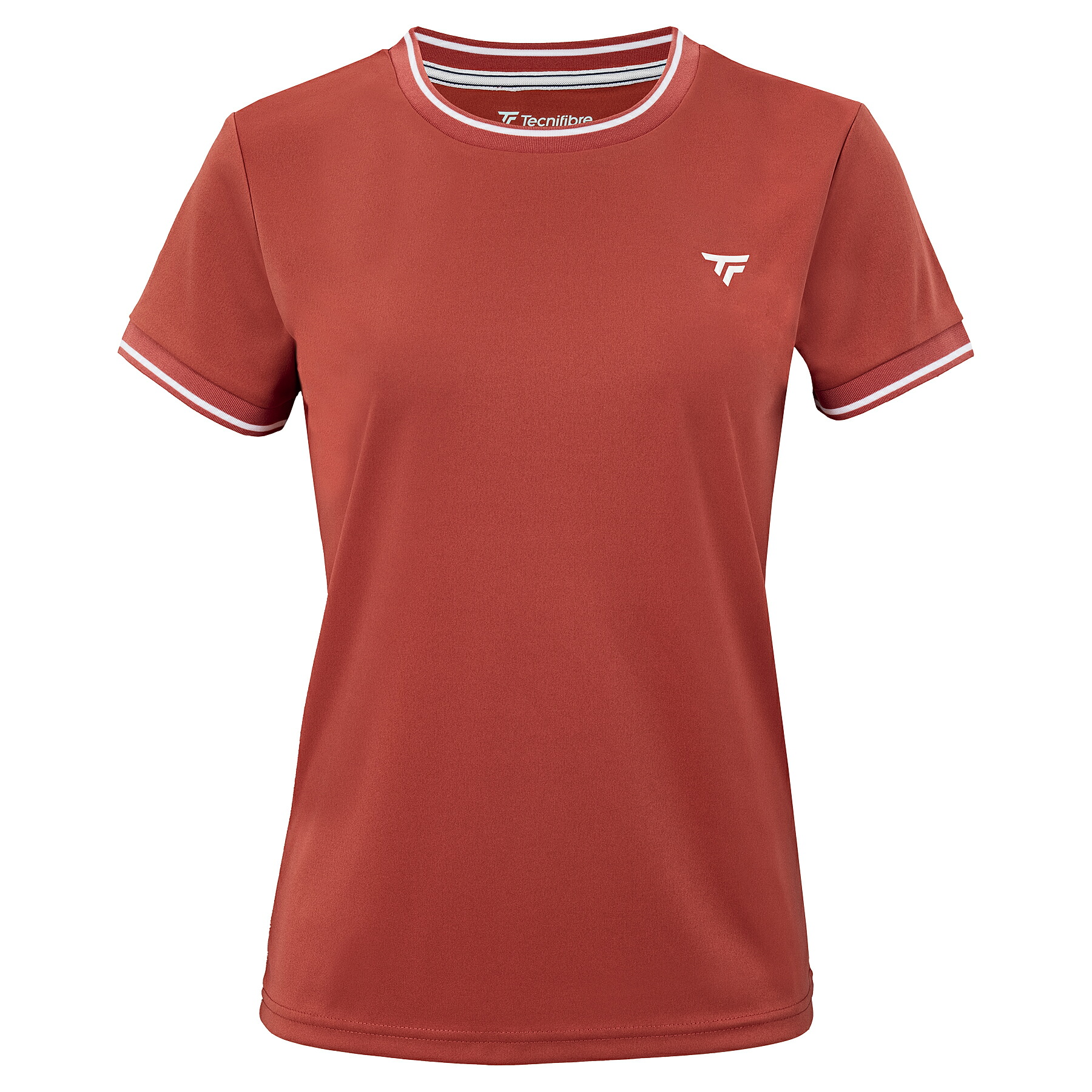 Tecnifibre テクニファイバー W.TEAM TECH TEE TERRACOTTA 亭主もち用 運動競技御召しもの