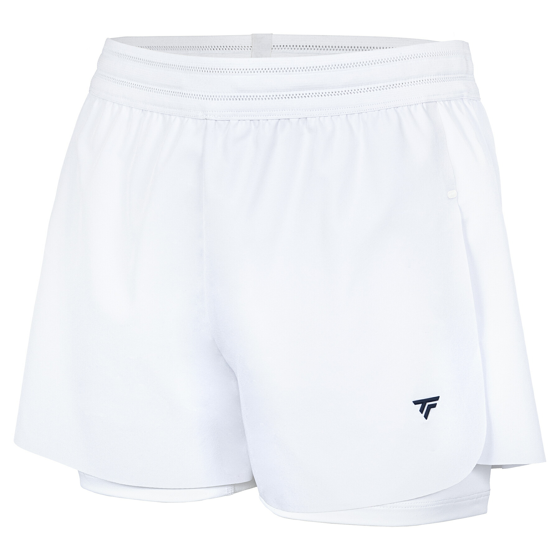 Tecnifibre テクニファイバー W.TEAM STRETCH SHORT WHITE 亭主もち用 さる股引き