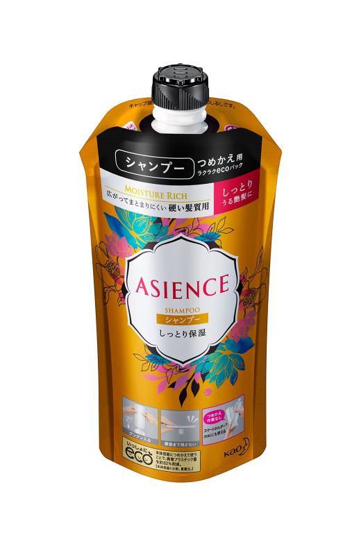 ASience シャンプー・コンディショナー 8個セット アジエンス / シャンプー／コンディショナー しっとりリッチ