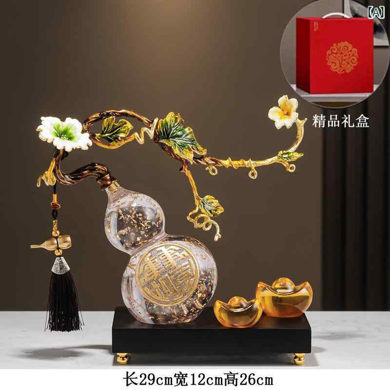 ひょうたん 置物 楽天市場】上州瓢箪 ひょうたんの置物020 二段模様 高さ56cm 研ぎ出し