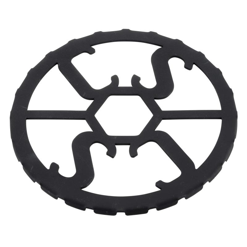 キャプテンスタッグ(CAPTAIN STAG) アウトドア ゴトク サポート ミニ五徳 ブラック 日本製 UF-39画像