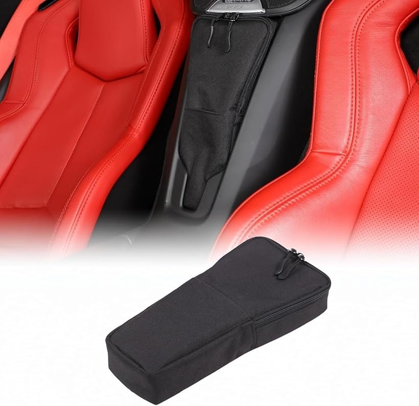 シボレーコルベット C8 2020~2023年に対応 車用収納バッグ リア座席センター収納バッグ 多機能ツールポケット スインサート収納バッグ 収納整理バッグ 拡張インサート アクセサリー カーシート 収納ポケット 大容量 取り付け簡単|生活雑貨の大型店 暮匠