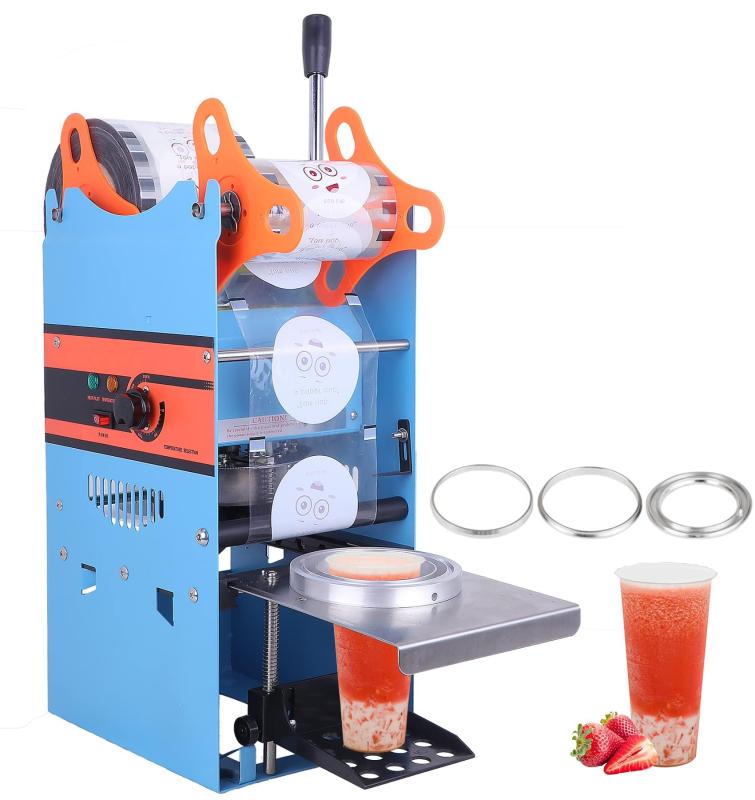 楽天市場】タピオカドリンク・アイス用 卓上トップシーラー機 ドリンク