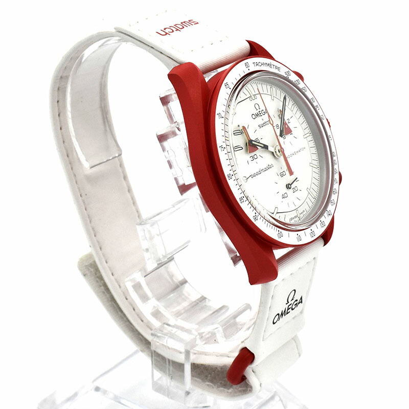 オメガ×スウォッチ OMEGA×Swatch ミッション トゥ 中古 マーズ 
