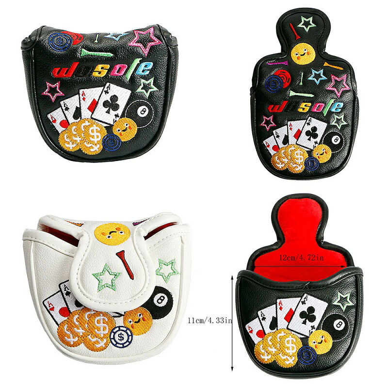 セール　新品　オデッセイ DFX パター ヘッドカバー付き 送料無料】2021 odyssey オデッセイ DFX 純正パターカバー