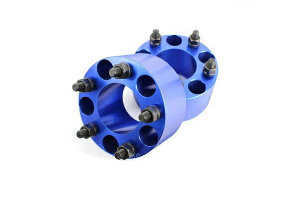 【沖縄・離島への配送不可】ムラーノ Z50 Z51 ワイトレ 5H 2枚組 PCD114.3-1.25 70mm ワイドトレッドスペーサー (青)