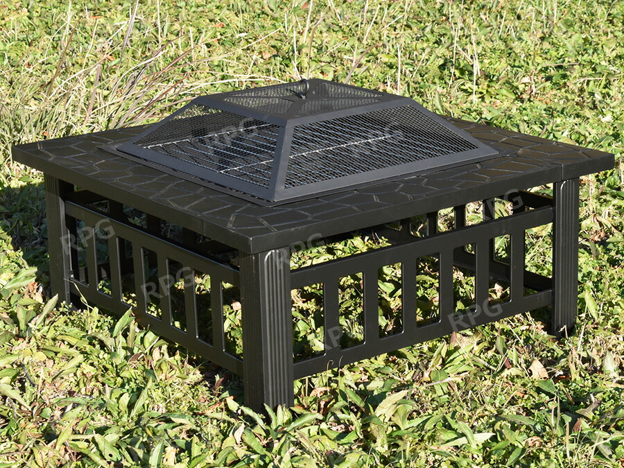 楽天市場】焚き火台 バーベキューコンロ グリル キャンプ用 テーブル