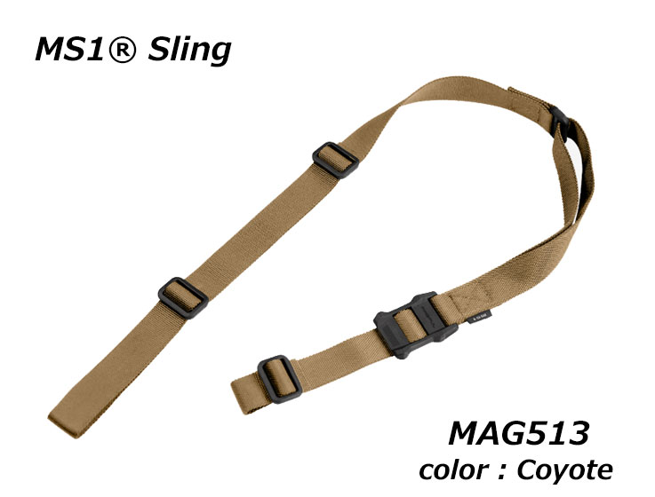 【沖縄・離島への配送不可】<BR>Magpul マグプル スリング MS1 Multi-Mission Sling Coyote