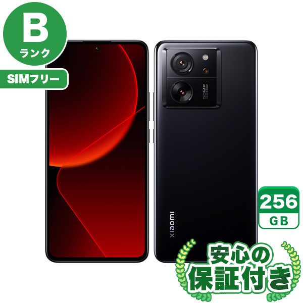 楽天市場】SIMフリー Xiaomi 13T XIG04 ブラック256GB 本体[B