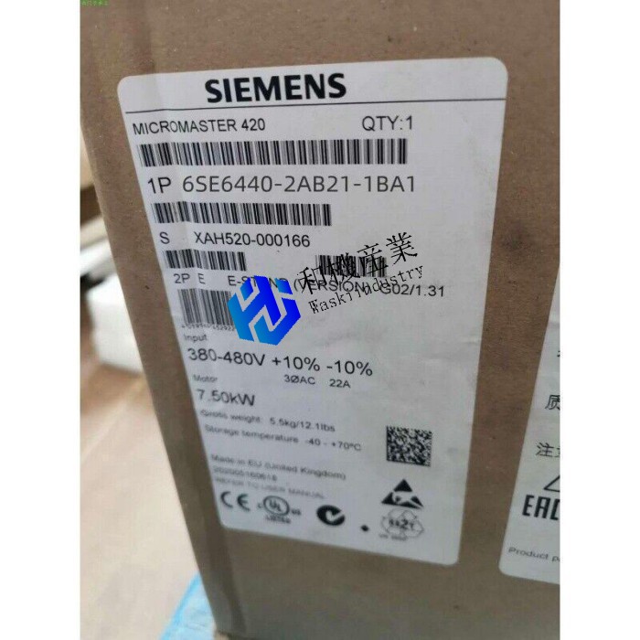 【新品★貨物輸送無料】6SE6440-2AB21-1BA1 6SE6440-2AB21-1BA1 【６ヶ月引き受ける】