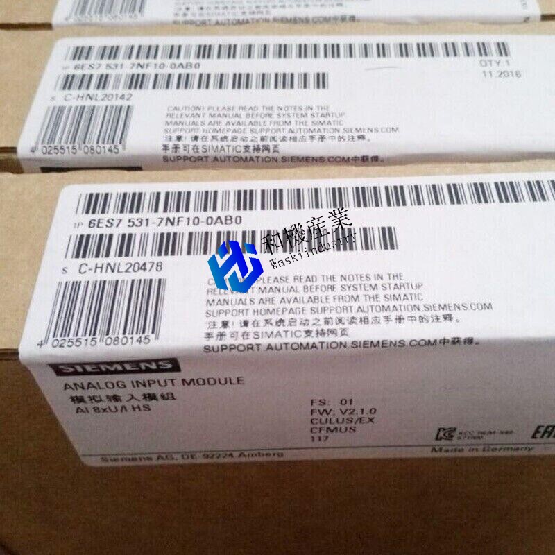 【新品★貨物輸送無料】New 6ES7531-7NF10-0AB0 SIMATIC S7-1500モデュール6ES75317NF100AB0 【６ヶ月引き受ける】