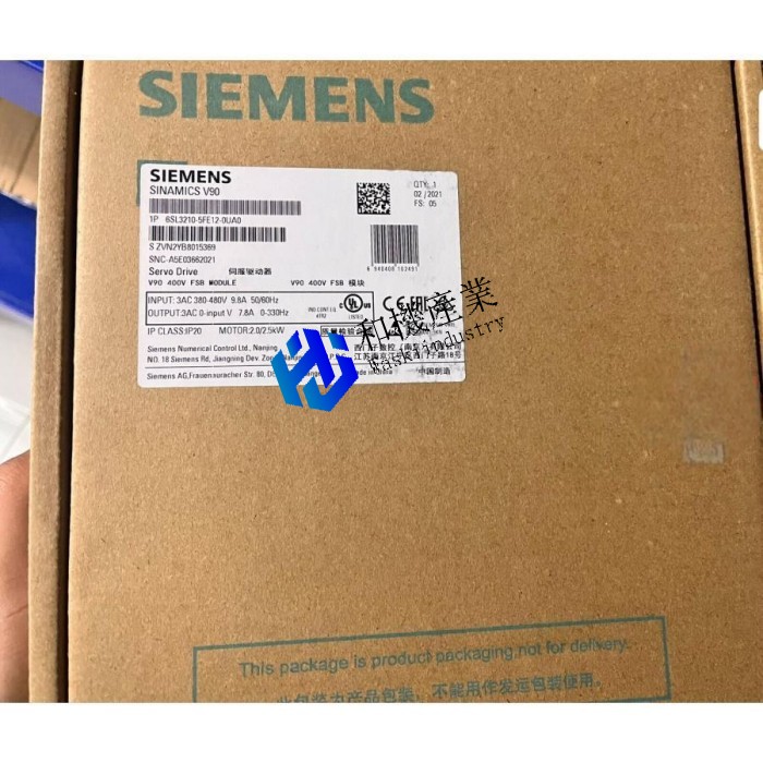 【新品★貨物輸送無料】6SL3 210-5FE12-0UA0 6SL3210-5FE12-0UA0 【６ヶ月引き受ける】