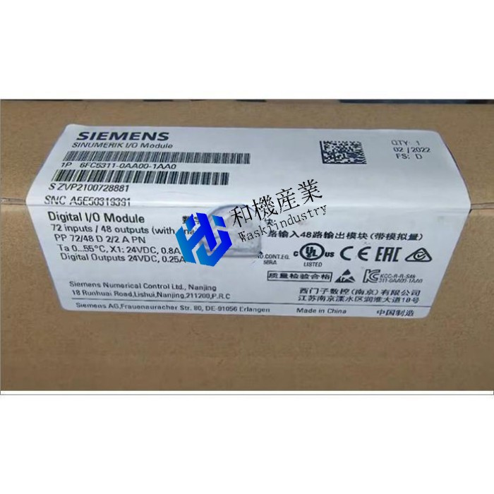 【新品★貨物輸送無料】6FC5311-0AA00-1AA0 I/Oモデュール 【６ヶ月引き受ける】