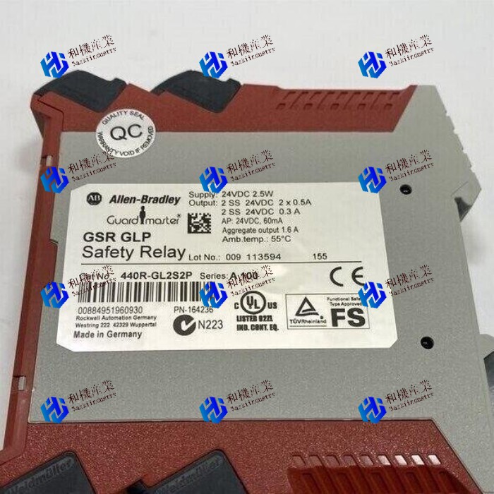 【新品★貨物輸送無料】Allen-Bradley 440R-GL2S2P Ser A Guardmaster GLP Safety Relay最終生産物モデュール 【6ヶ月引き受ける】
