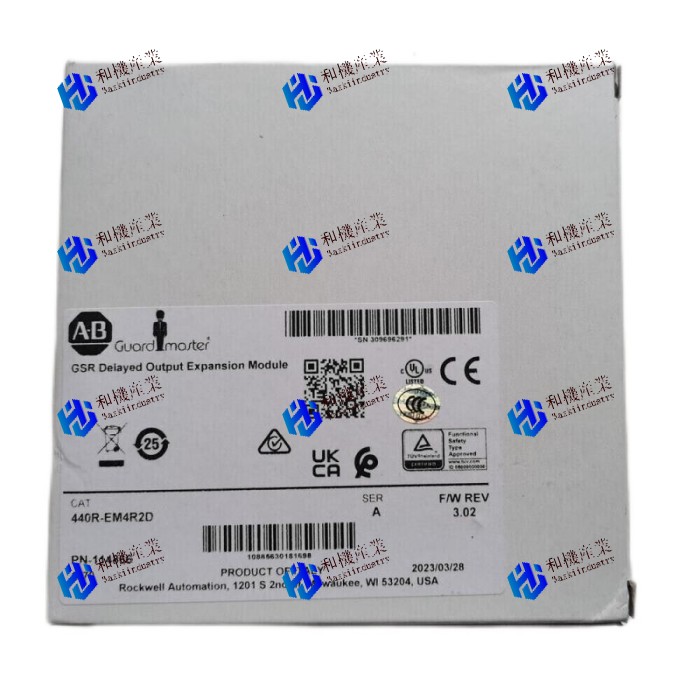 【新品★送料無料】Allen Bradley 440R-EM4R2D GuardMaster GSR EMDが出力拡張を遅らせました 【6ヶ月保証】