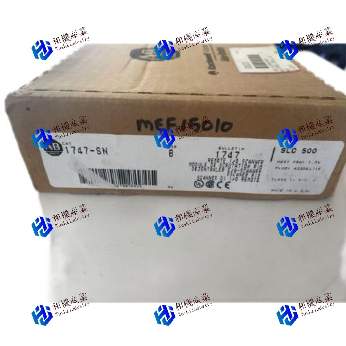 【新品★貨物輸送無料】Allen-Bradley 1747-SN Ser.b SLC500リモートI＆Oスキャナ1747SNボックス席なし 【6ヶ月引き受ける】