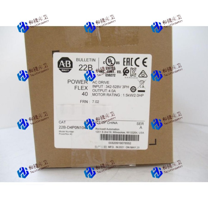【新品★送料無料】22B-D4P0N104 22BD4P0N104 Allen Bradley Powerflex 40 ACドライブ余剰 【6ヶ月保証】