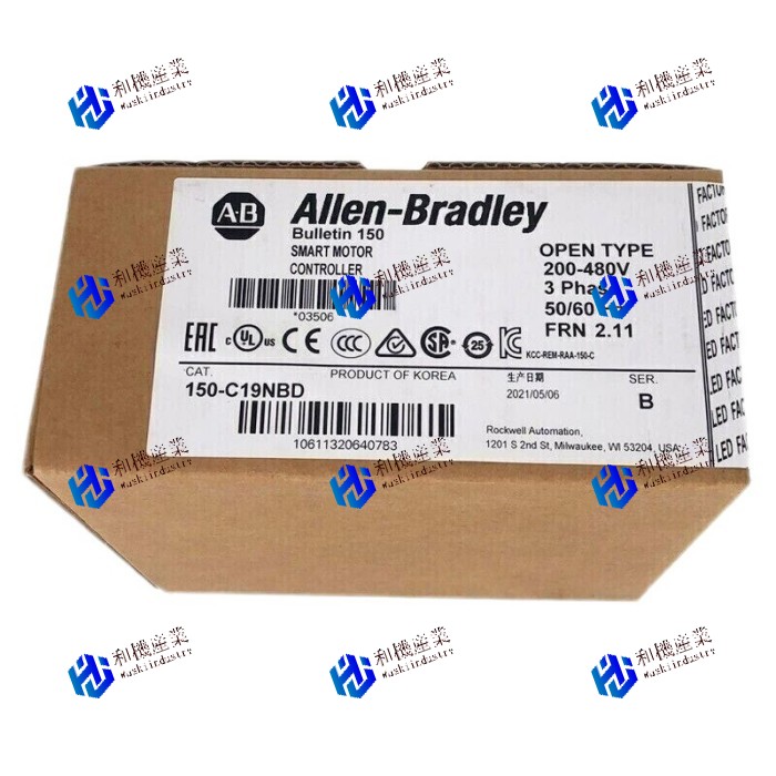【新品★送料無料】Allen-Bradley 150-C19NBD 200-480V 3位相SMC-3スマートモーターコントローラー 【6ヶ月保証】