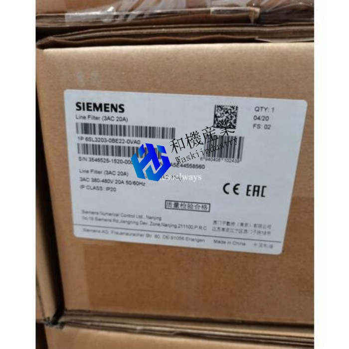 【新品★送料無料】New 6SL3203-0BE22-0VA0 6SL3 203-0BE22-0VA0 【6ヶ月保証】