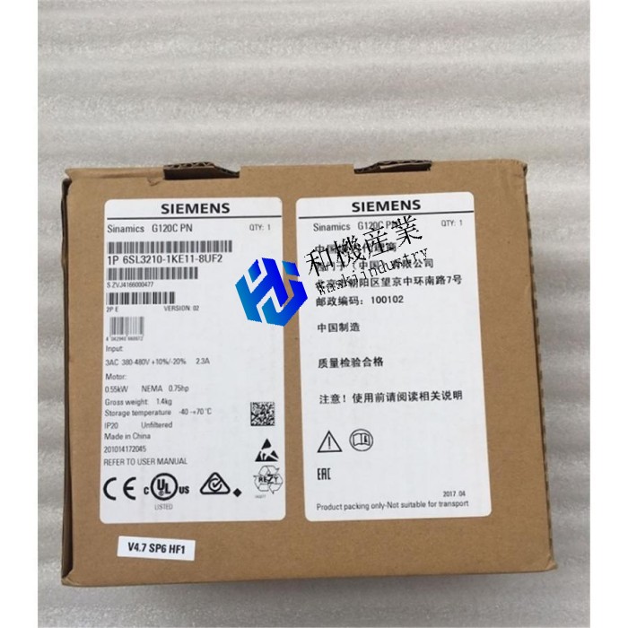 【新品★送料無料】1PC新しい 6SL3210-1KE1K1K1K1K1K10UF2ボックス6SL3 210-1KE11-8UF2 【６ヶ月保証】