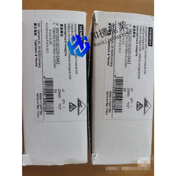 【新品★貨物輸送無料】1マイコン目あたらしい3RK1200-0CQ20-0AA3モデュールV2PZ 【６ヶ月引き受ける】