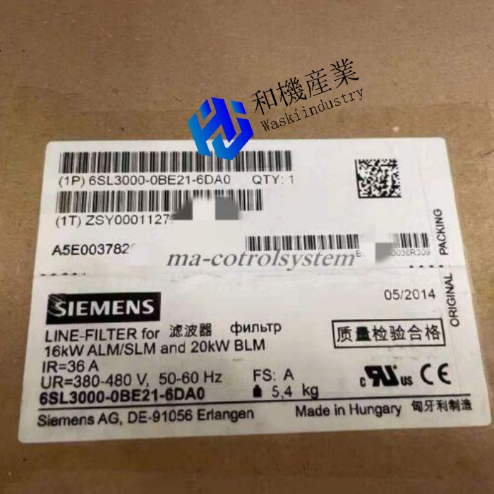 【新品★送料無料】新しい密閉 6SL3000-0BE21-6DA0 【６ヶ月保証】｜和機産業