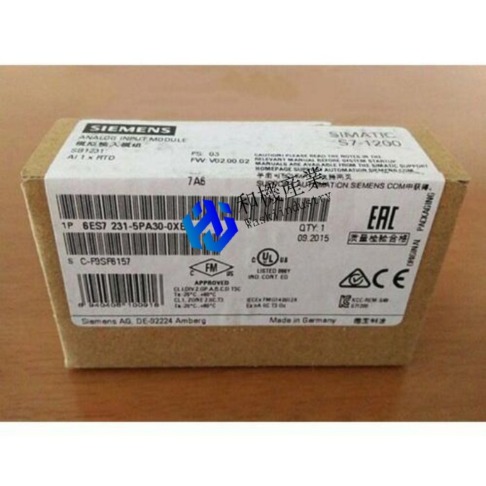 【新品★送料無料】6ES7 231-5PA30-0XB0 6ES7231-5PA30-0XB0 モジュール 【６ヶ月保証】｜和機産業