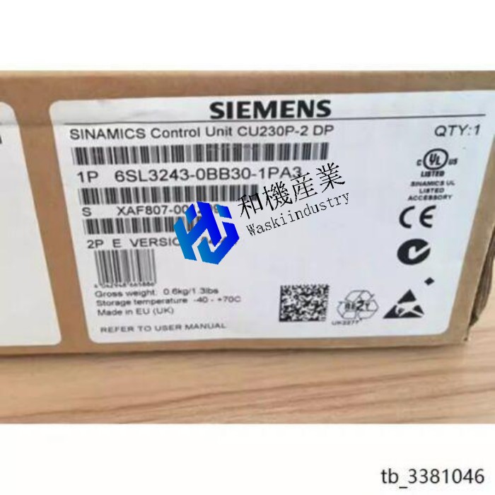 【新品★送料無料】6SL3 243-0BB30-1PA3 6SL3243-0BB30-1PA3 【６ヶ月保証】