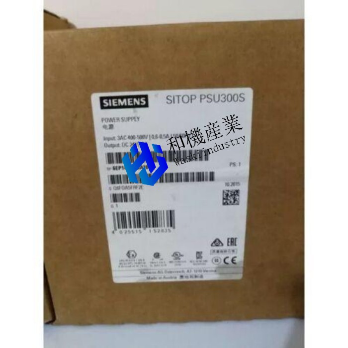 【新品★貨物輸送無料】SITOP PSU300S ワット数 6EP1434-2BA10 【６ヶ月引き受ける】