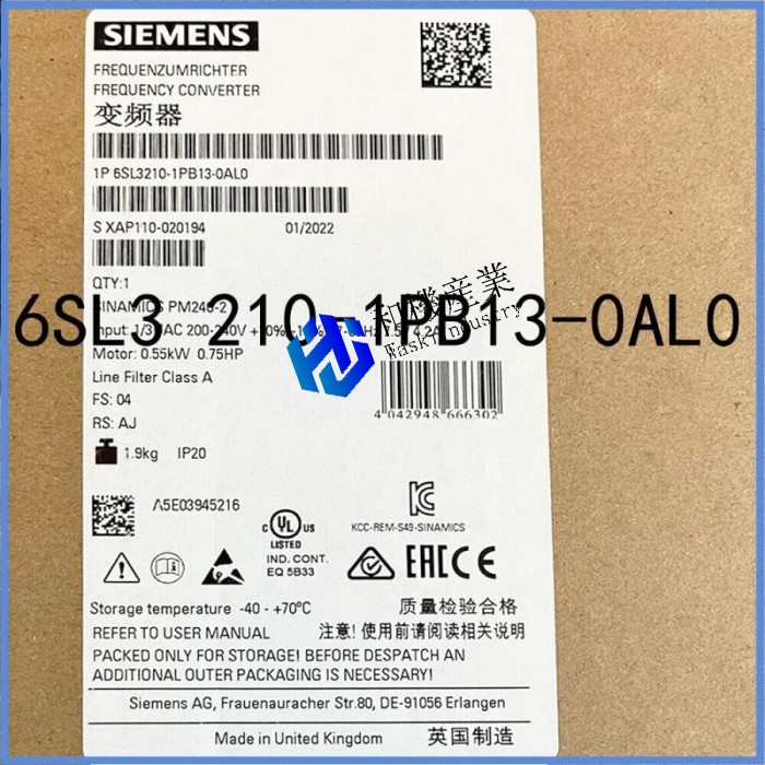 【新品★貨物輸送無料】6SL3210-1PB13-0AL0 6SL3 210-1PB13-0AL0 力強さモデュール 【６ヶ月引き受ける】