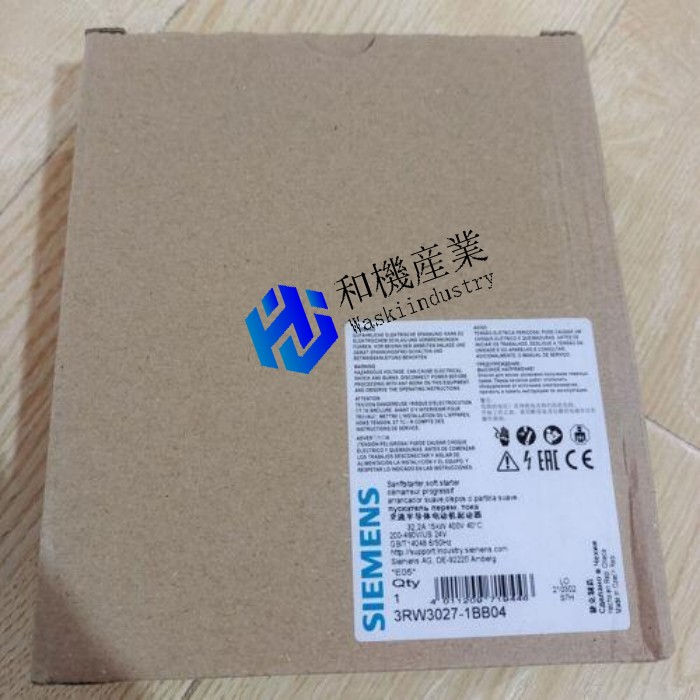 【新品★送料無料】3RW3027-1BB04 ソフトスターター 3RW3 027-1BB04 【６ヶ月保証】｜和機産業