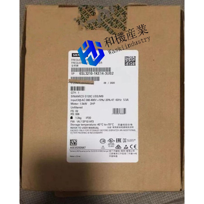 【新品★貨物輸送無料】目あたらしい 6SL3210-1KE14-3UB2 SINAMICS G120C 定格 P0WER 6SL3210-1KE14-3UB 【６ヶ月引き受ける】