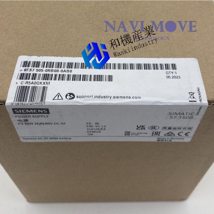 【新品★貨物輸送無料】目あたらしい 6ES7505-0RB00-0AB0 6ES7 505-0RB00-0AB0 【６ヶ月引き受ける】