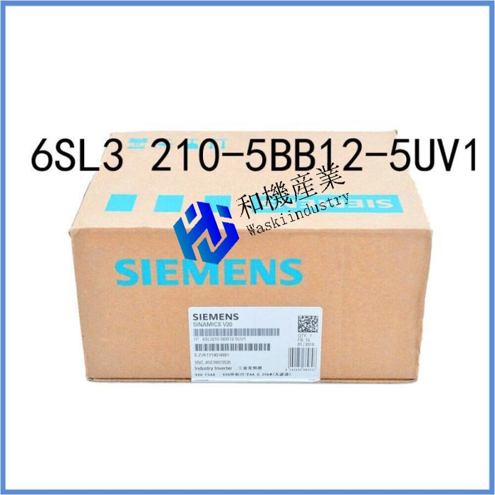 【新品★送料無料】1 piece New 6SL3210-5BB12-5UV1 FREQUENCY CONVERTER 6SL3 210-5BB12-5UV1 【６ヶ月保証】