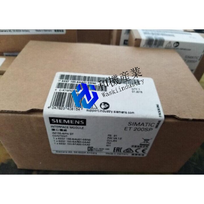【新品★貨物輸送無料】の事あたらしい 6ES7155-6AA01-0BN0 インターフェイスモジュール 【６ヶ月言いはなつ】
