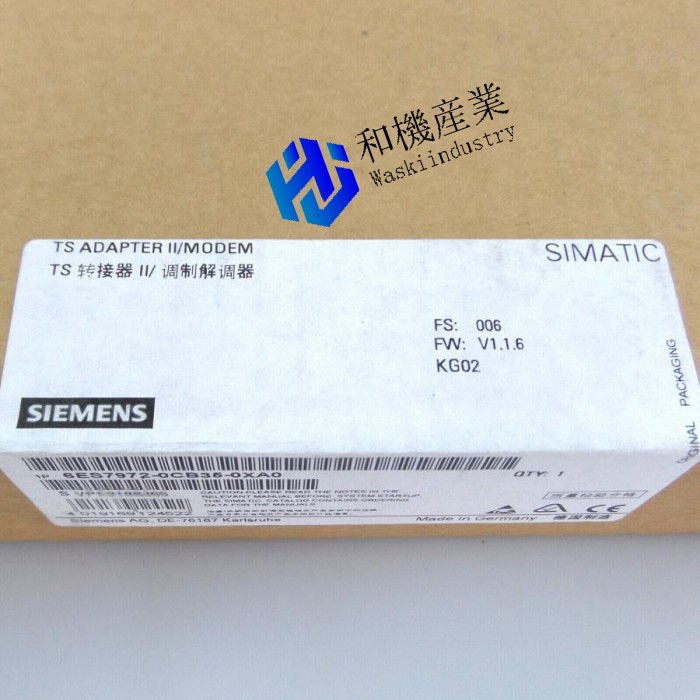 【新品★送料無料】6ES7 972-0CB35-0XA0 NEW 6ES7972-0CB35-0XA0 【６ヶ月保証】｜和機産業