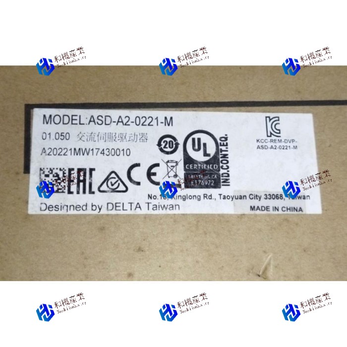 【新品★送料無料】DELTA サーバードライバーASD-A2-0221-M AC220Vの新規 【6ヶ月保証】