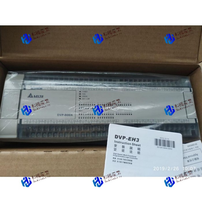 【新品★送料無料】DELTA DVP80EH00T3 PLCモジュール 【6ヶ月保証】|和機産業