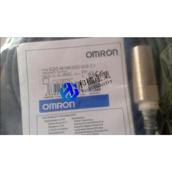OMRON E2G-M18KS05-WS-C1 proximity switch E2GM18KS05WSC1 オムロン|和機産業