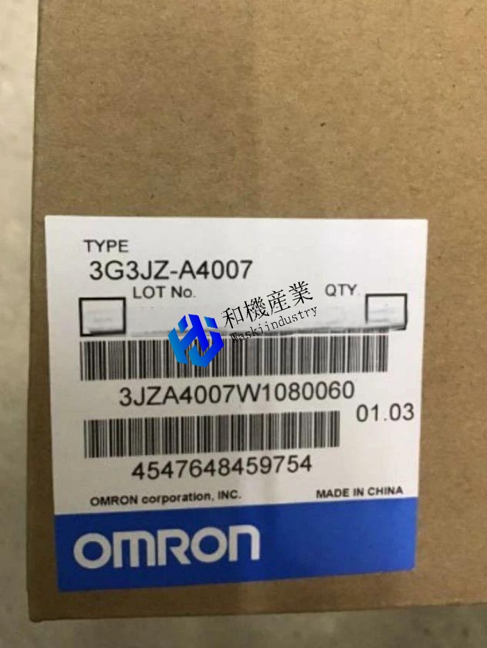 【新品★送料無料】OMRON /オムロン 3G3JZ-A4007 【6ヶ月保証】