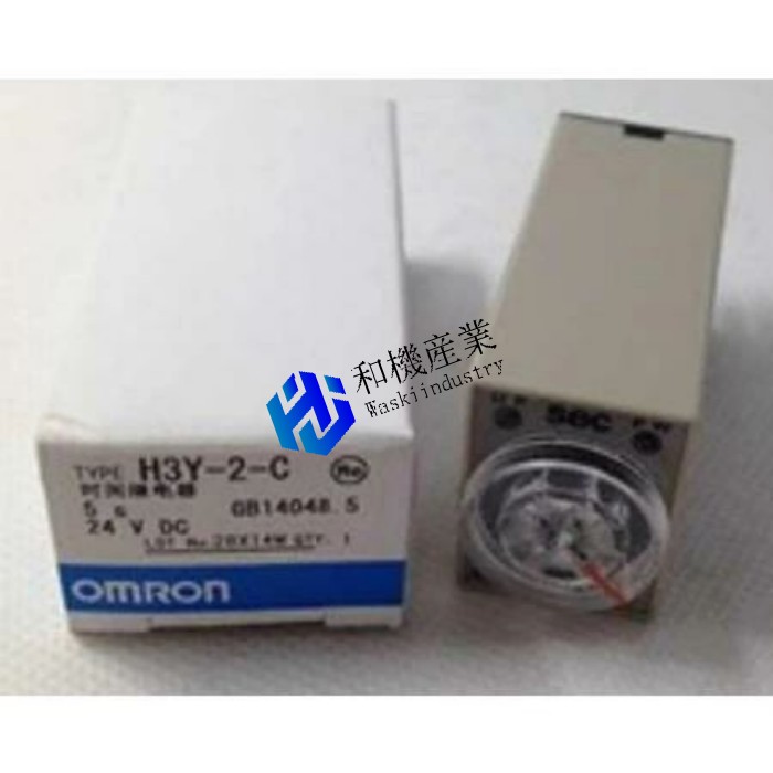 【新品★送料無料】OMRON オムロン H3Y-2-C 5S DC24V ソリッドステート・タイマ ◆ 6ヶ月保証