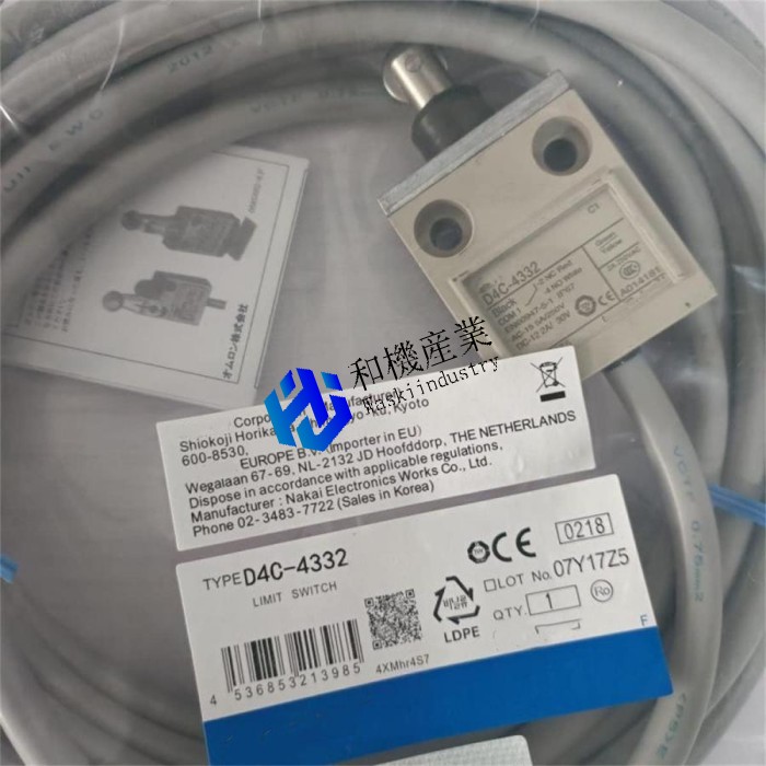 【新品★送料無料】10個セット OMRON オムロン D4C-4332 リミットスイッチ◆ 6ヶ月保証