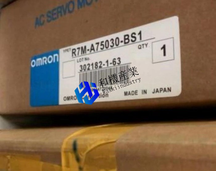 【新品★貨物輸送無料】 OMRON /オムロン サーボ原動機 R7M-A75030-BS1 【６ヶ月引き受ける】