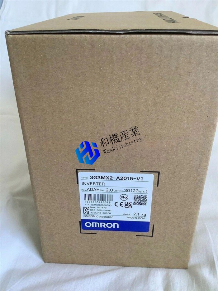 【新品★貨物輸送無料】OMRON 多役立つこと型小型インバータ 3G3MX2-A2015-V1 【６ヶ月引き受ける】