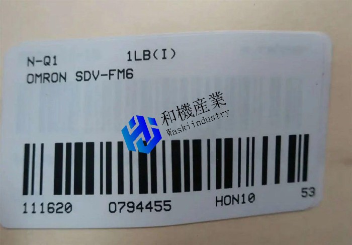 【新品★貨物輸送無料】 OMRON ボルティジ?検出器 SDV-FM6 【６ヶ月引き受ける】