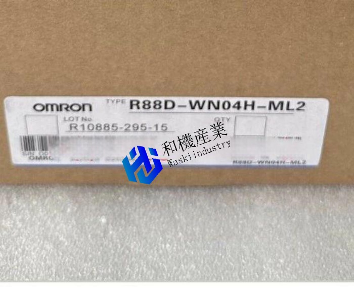 【新品★送料無料】 OMRON プログラマブルコントローラαシリーズ R88D-WN04H-ML2 【６ヶ月保証】