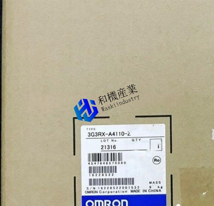 【新品★送料無料】 OMRON 高機能型汎用インバータ 3G3RX-A4110-Z 【６ヶ月保証】